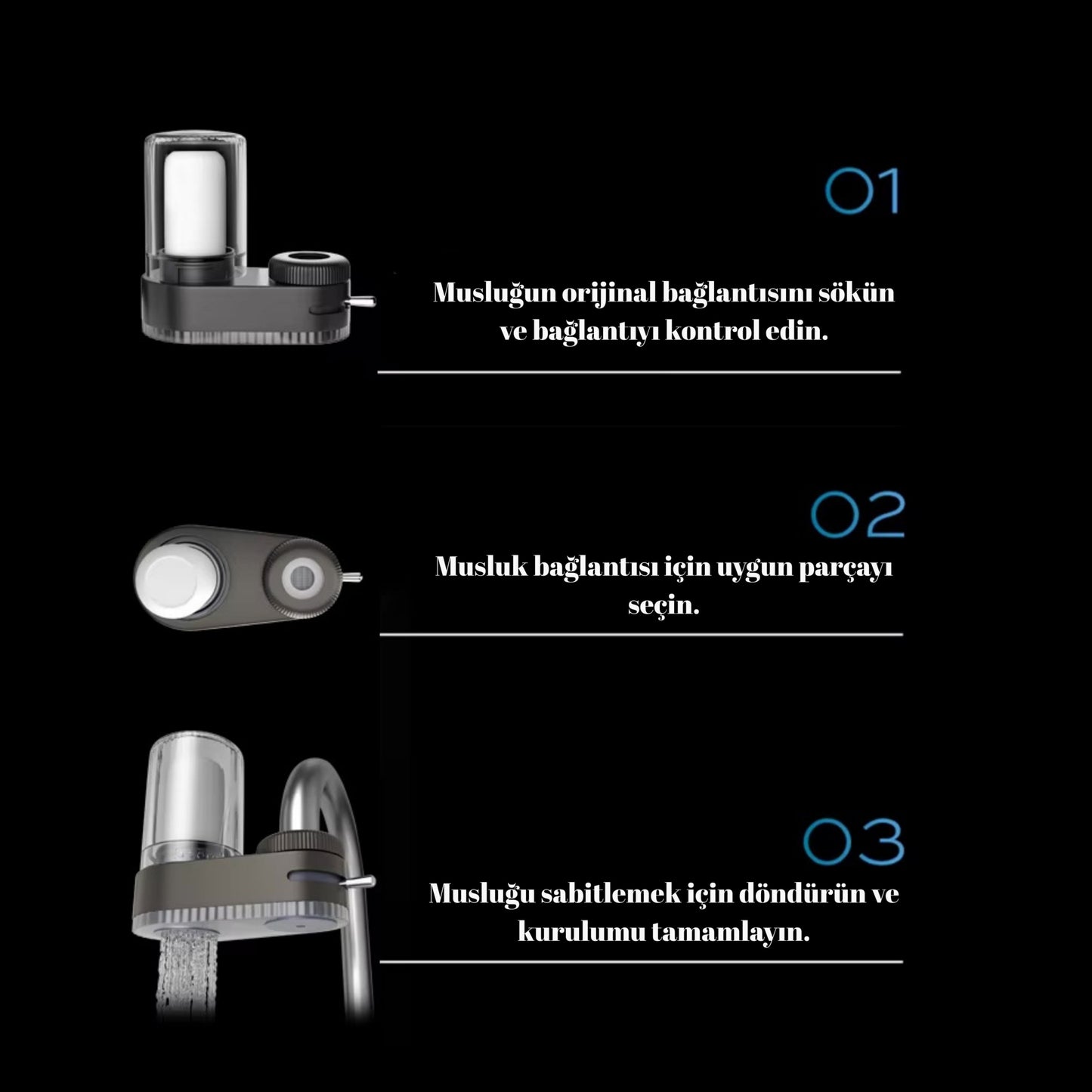 Hydrioniq® Musluk Suyu Filtresi